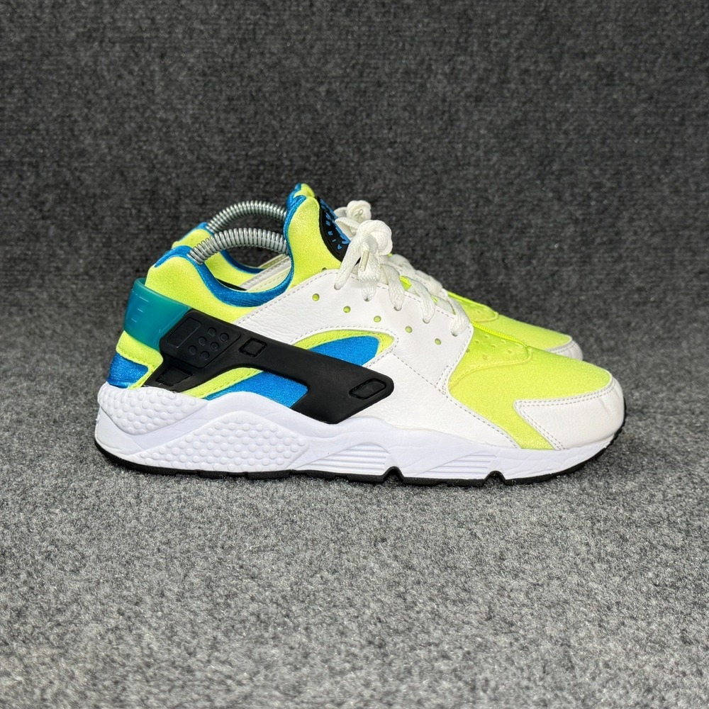 Nike Air Huarache Run Running Shoes Men's 8 Scream Green Remix Athletic Training